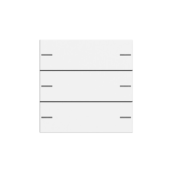 Gira Wippenset 3-fach Tastsensor Reinweiß 575327